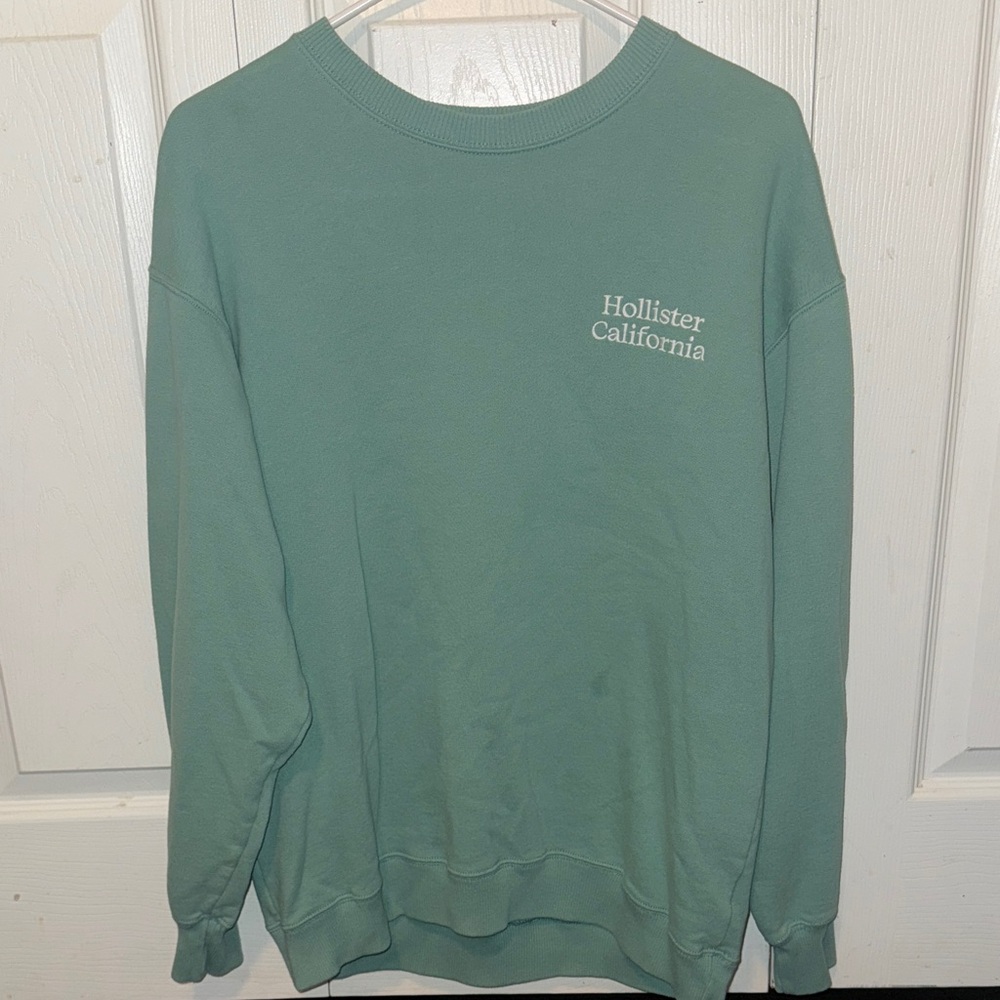 Hollister Teal Crewneck Sweatshirt